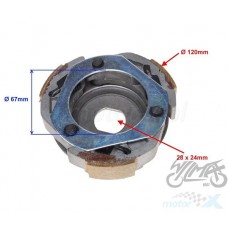 Scooter Gy6 125cc - 150cc Back Clutch Shoes Only