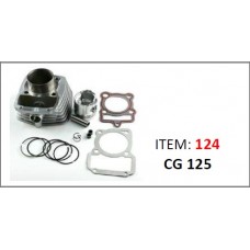 Motorcycle Piston And Barrel Kit CG 125cc