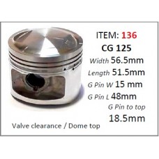 Motorcycle Piston KIt CG 125cc